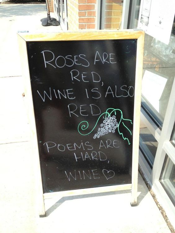 Funny Sandwich Board Sign_ Niagara Signs_ Wine - Feren Signs & Graphics