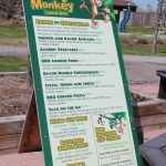 Image of a Menu Sign at Safari Niagara in Fort Erie Ontario | Niagara