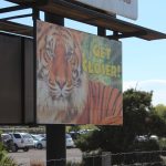 Image of Outdoor Billboard Sign at Safari Niagara in Fort Erie Ontario | Niagara